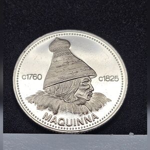 1977 Coin - British Columbia NOOTKA DOLLAR